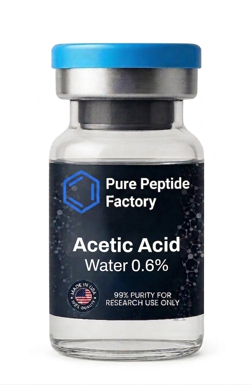 acetic acid for peptides